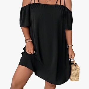 Cold shoulder Tunic dress